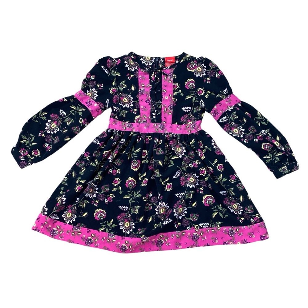Woman’s Esprit floral long sleeve peasant dress size 5